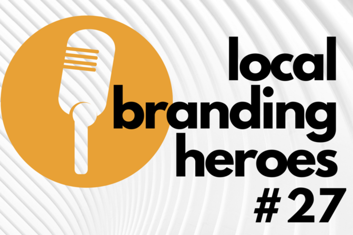 Local Branding Heroes Podcast Coverbild mit Thomas Grötzinger